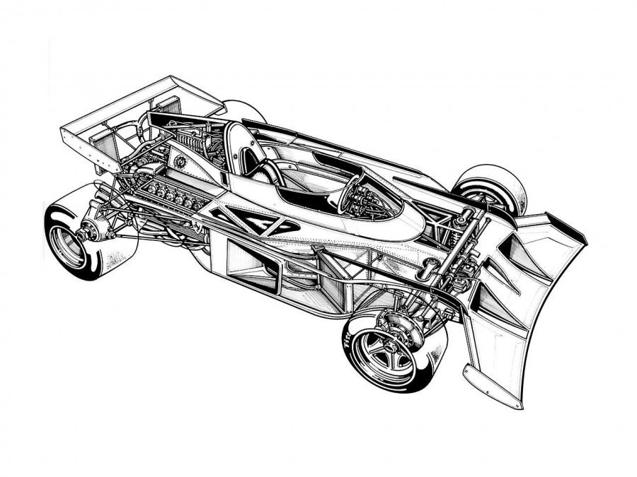  Ferrari 312 B3 1974 года  (фото 2 из 9)